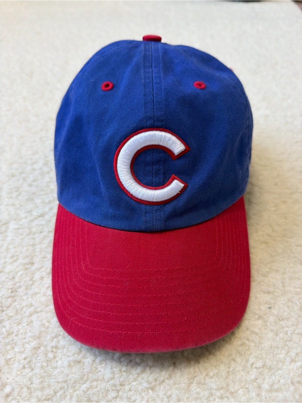 Chicago Cubs Baseball Cap Hat with White 'C' Logo